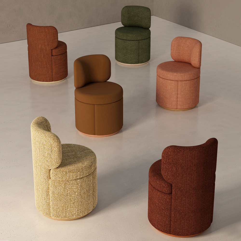 Mimi Swivel Dining Chair